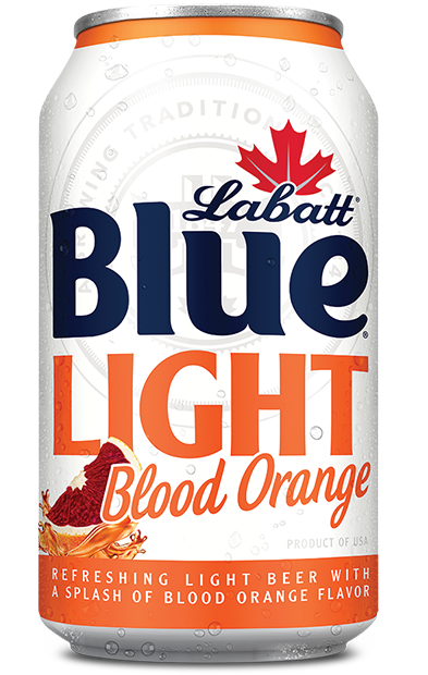 Labatt Blue Light Blood Orange