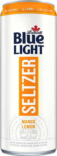Labatt Blue Light Seltzer Mango Lemon