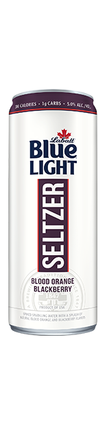 Labatt Blue Light Seltzer Blood Orange Blackberry